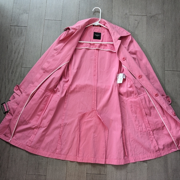Weekend Max Mara pink trench coat jacket size 6 - Picture 8 of 14